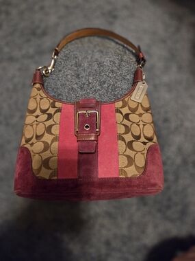 Coach Shoulder Hamptons Buckle Y2k